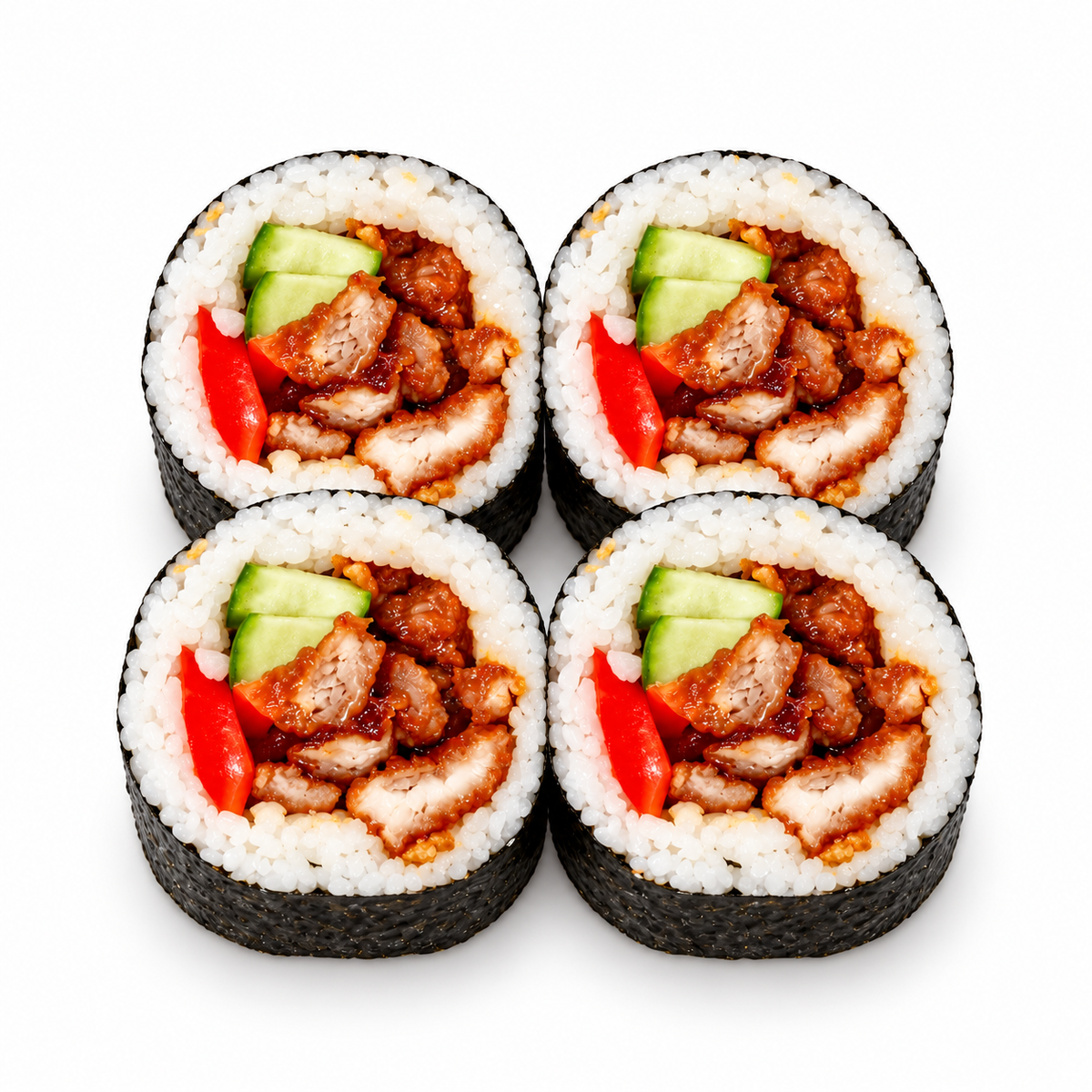 Teriyaki Chicken Sushi Roll