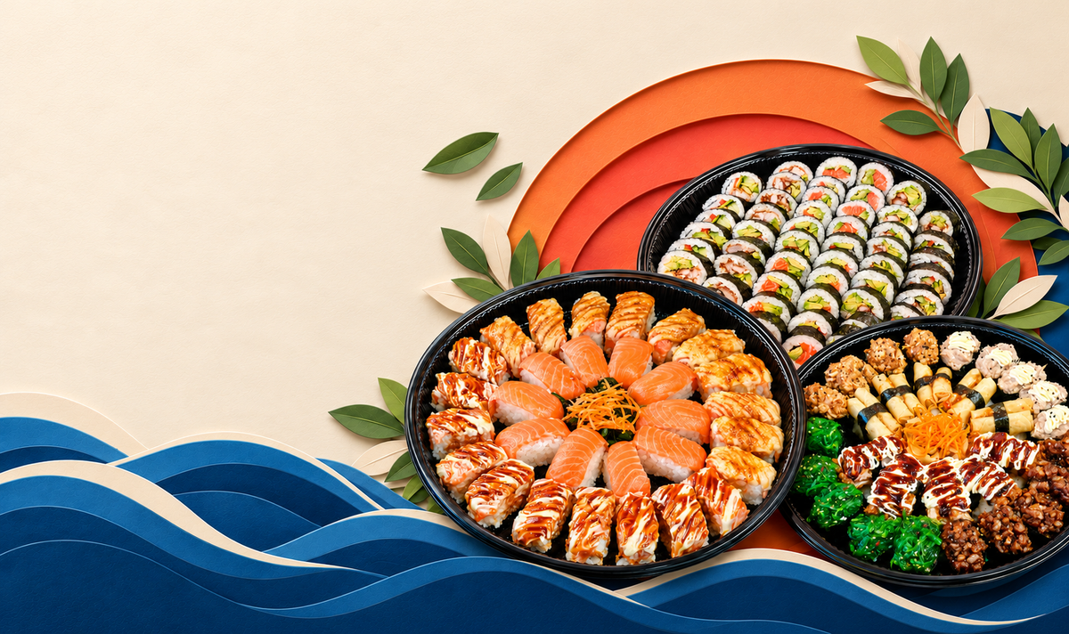 Mr Katsu sushi platter